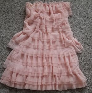 Pink Ruffle Dress